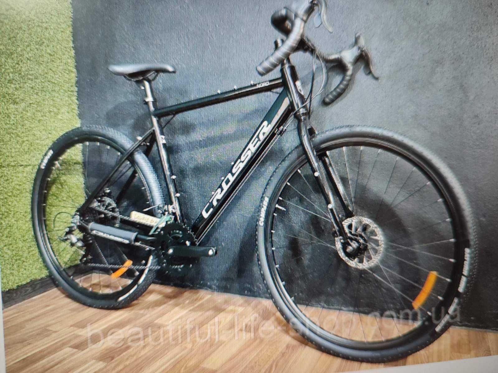 АКЦІЯ гравійний велосипед DeMARCHE Gravel Point 28" L-TWOO 2х9 S,M,L