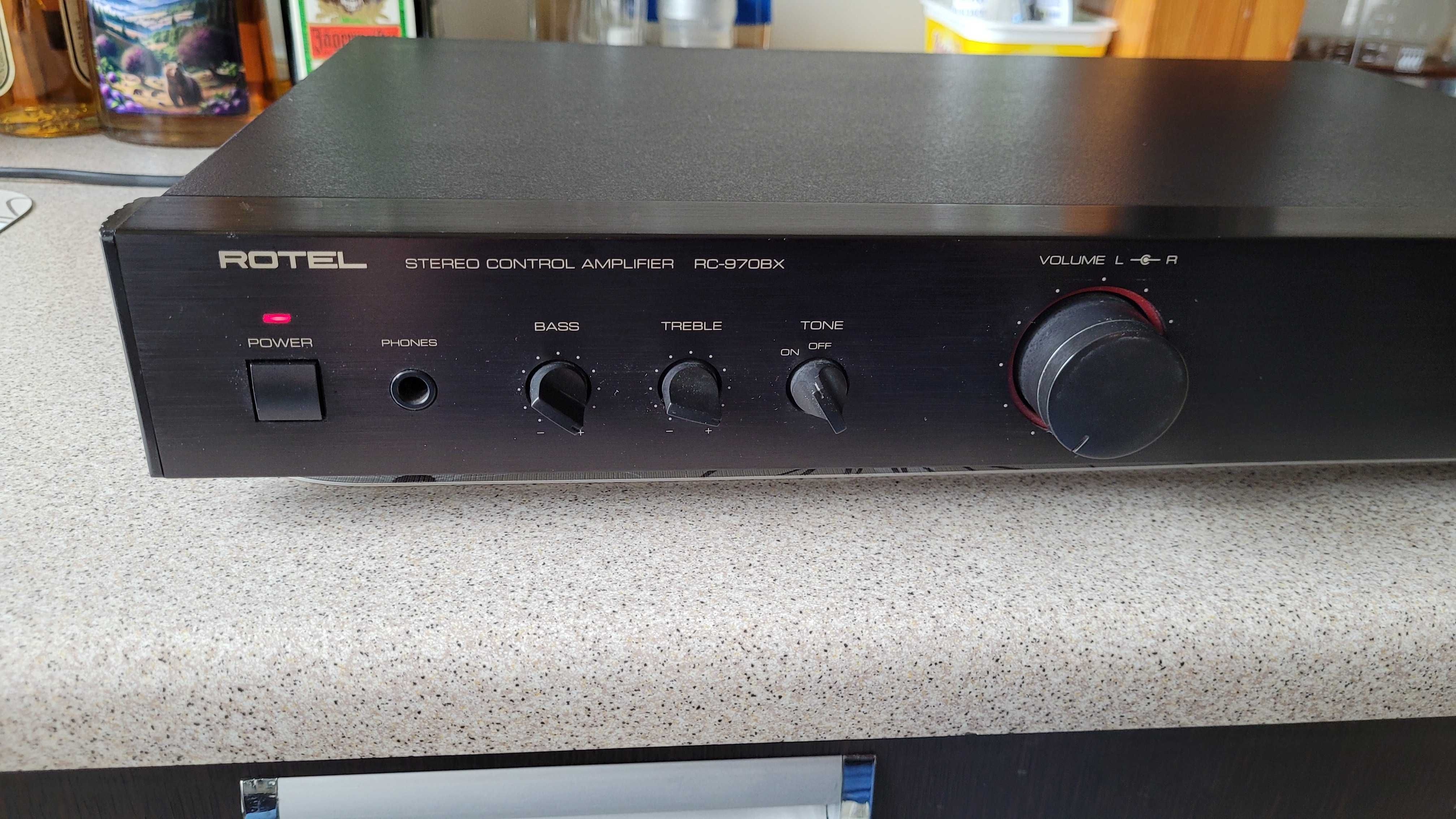 ROTEL RC-970BX MK II, przedwzmacniacz, preamp vintage HI FI