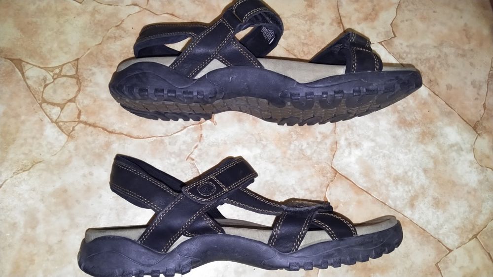 Тактические шлёпанцы Teva. P.49. Кожа!