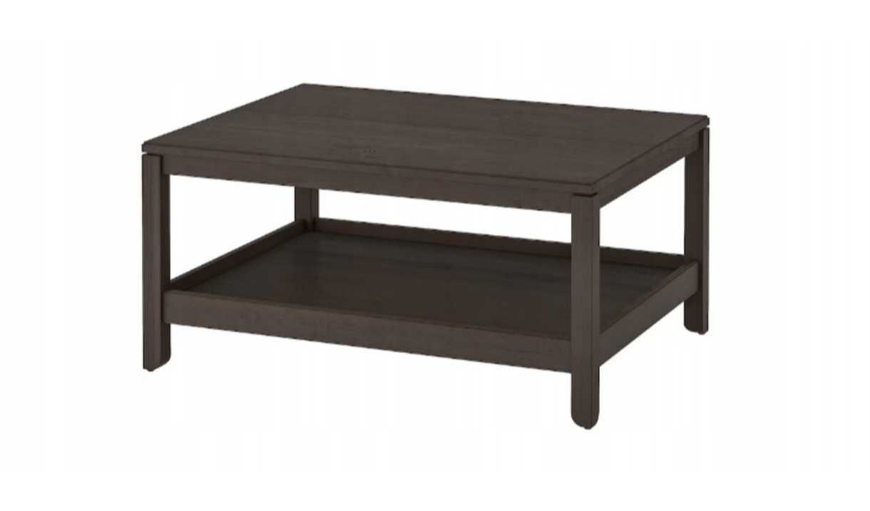 Stolik kawowy Ikea havsta czarny/ciemny brąz