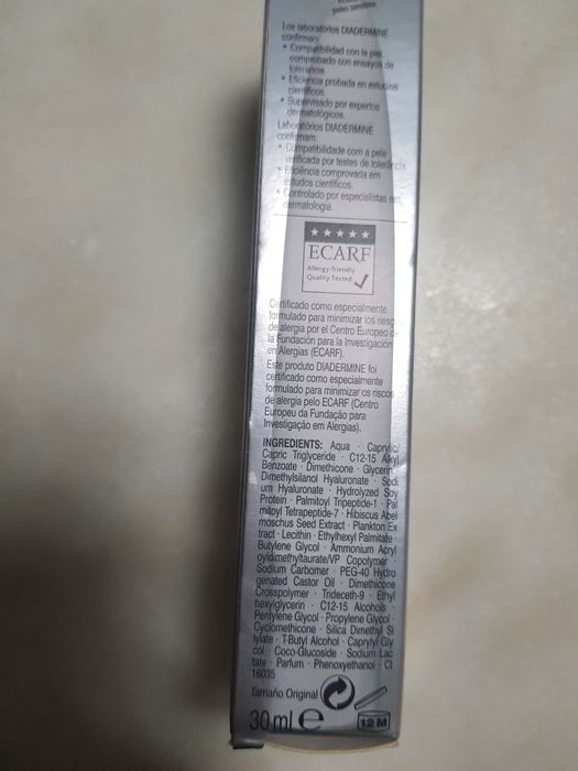 Cremes novos Yves rocher vichy diadermine