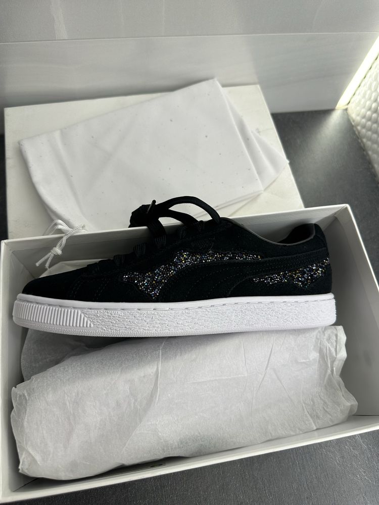 Puma suede Swarowski новые женские кеды р-7,5/8/8,5/9/