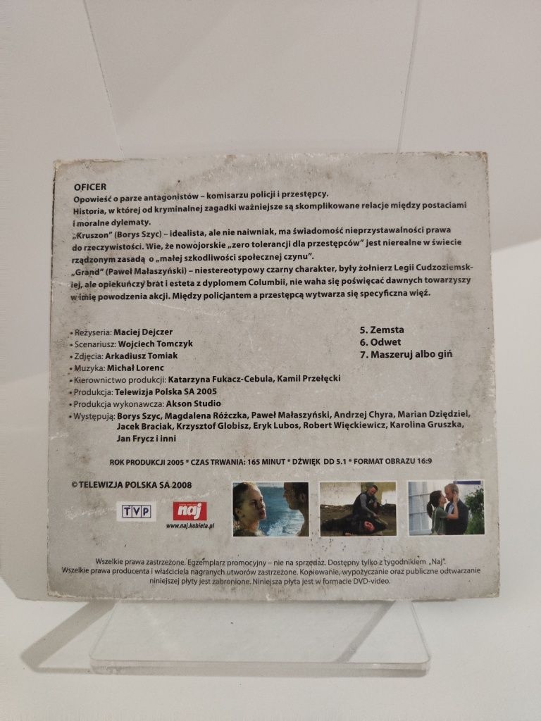 Oficer serial odcinki 5, 6, 7 DVD