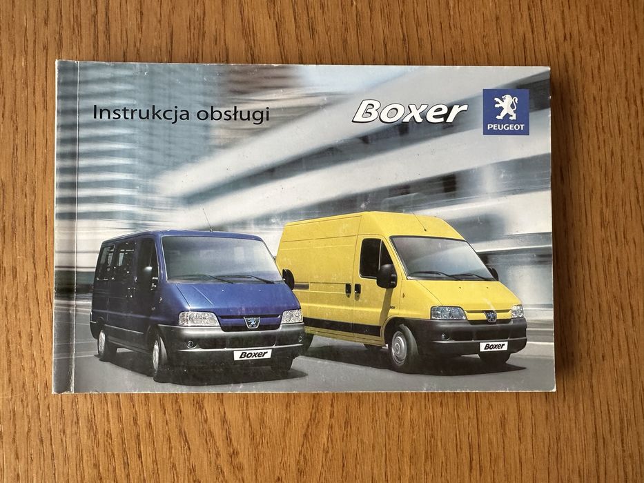 Instrukcja obsługi Peugeot Boxer