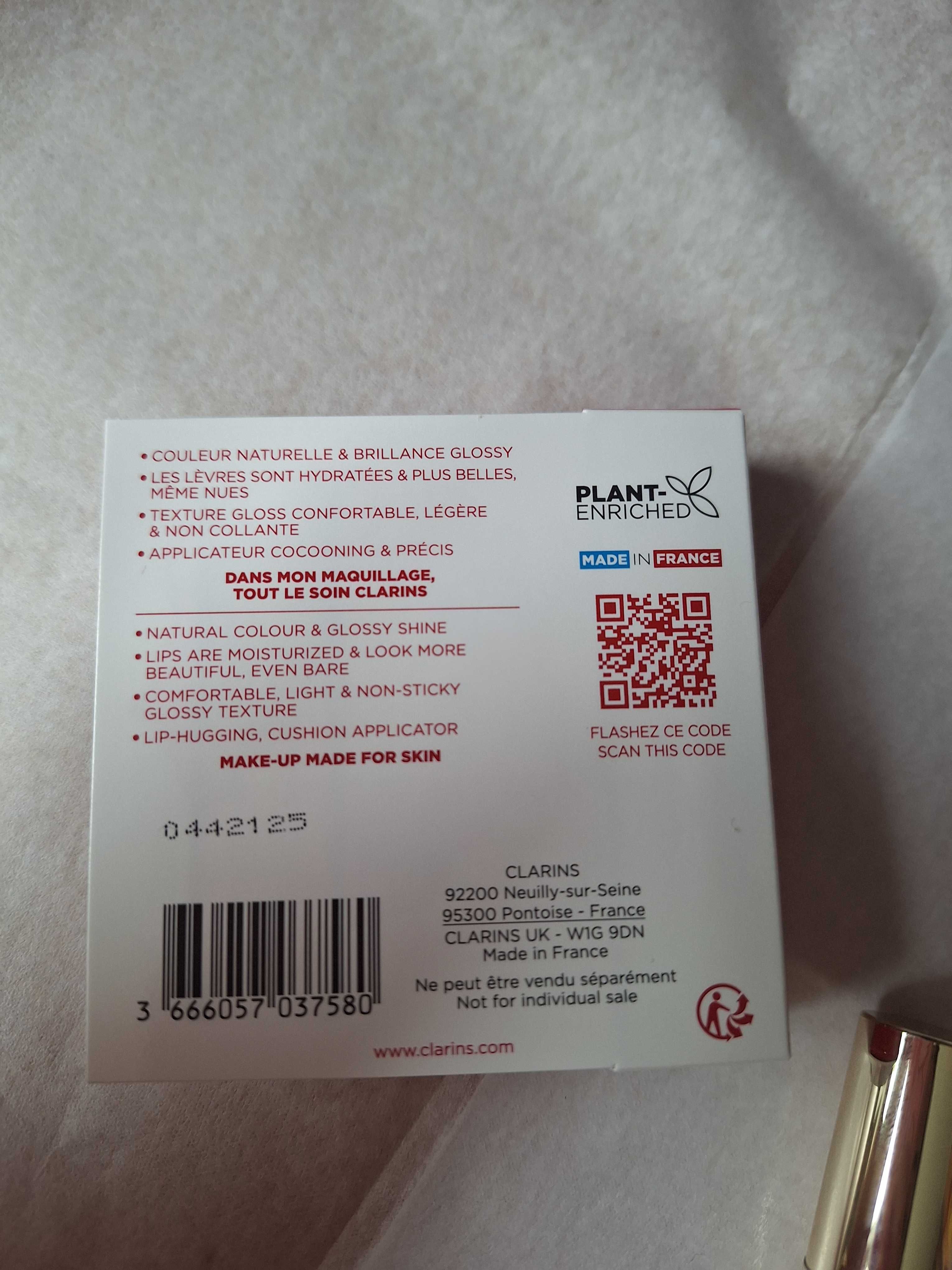 Олія блиск для губ Clarins Lip Comfort Oil 01