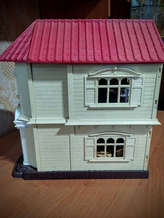 Кукольный домик Happy Family. Игрушечный домик для кукол/фигурок