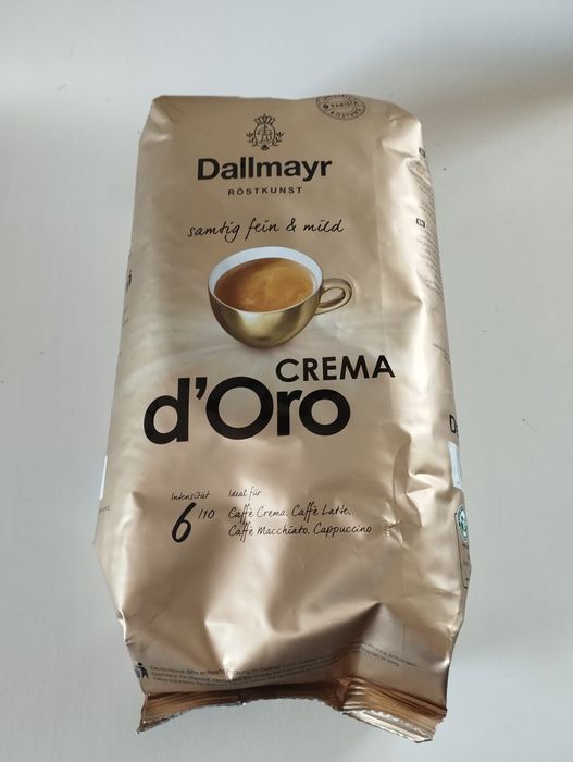 Dallmayr crema d Oro 6/10 kawa ziarnista 1 kg