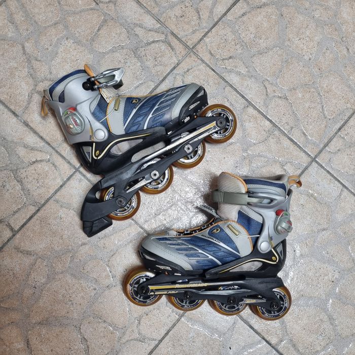 Patins em linha de criança tamanho 32