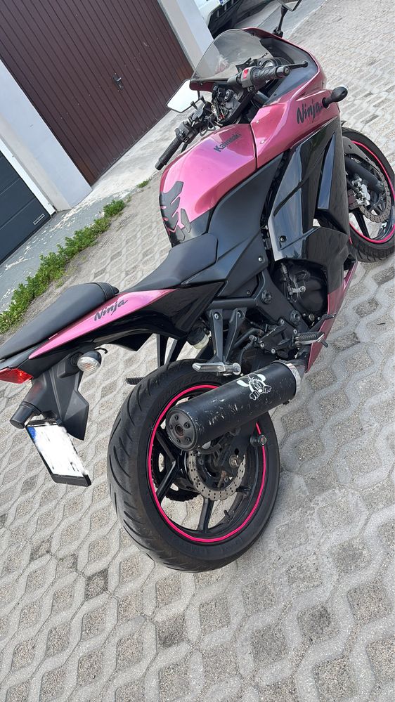 Kawasaki ninja R250 RÓŻOWY