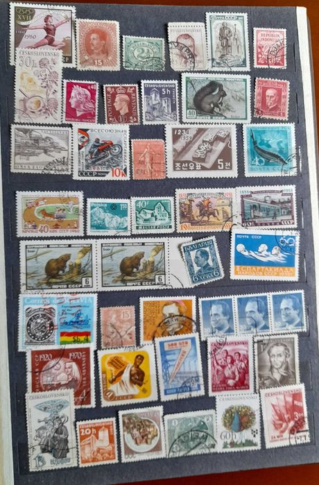 Znaczki różne zagraniczne