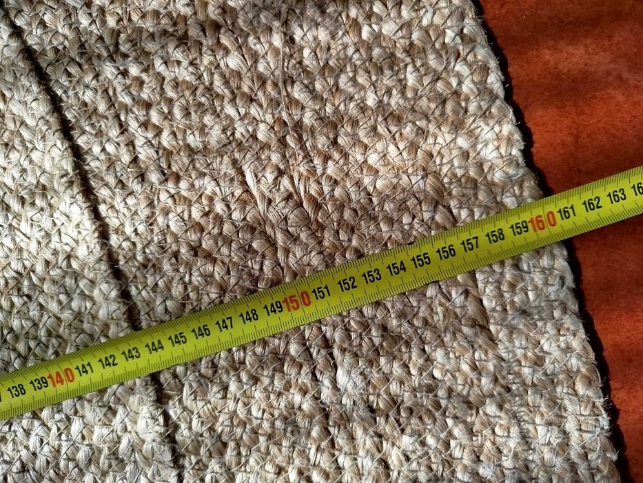 Tapete de juta 120cm de diâmetro