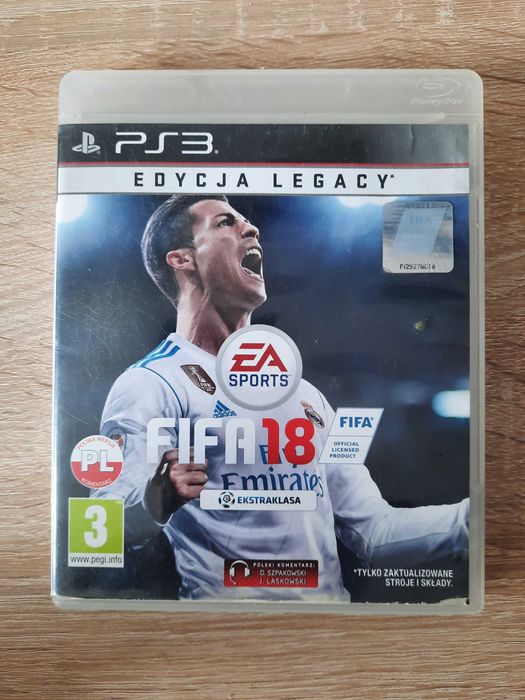 Fifa 18 PS3 Polska Wersja (stan 5/6)