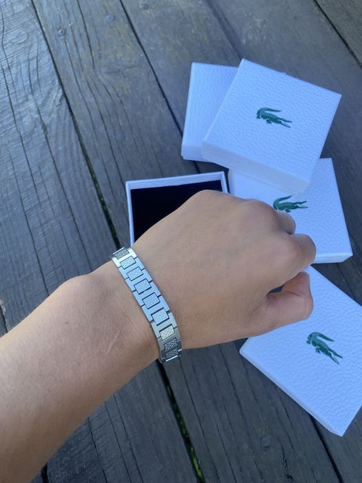 Браслет Lacoste | Браслет на руку Лакосте | Подарунок для хлопця!