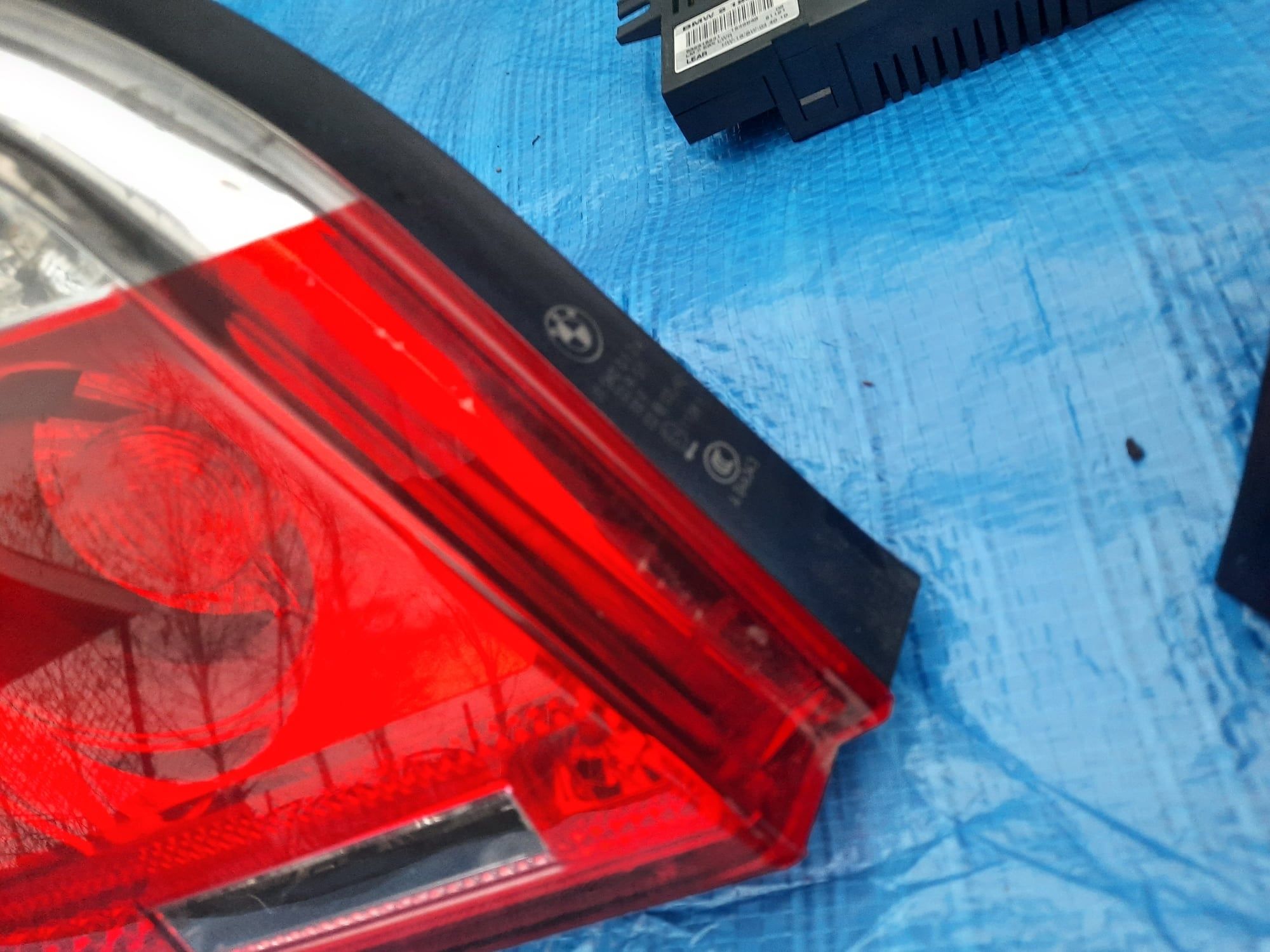 Lampy tył LIFT LCI Komplet BMW E60 Europa Moduł LM2 +Kostki