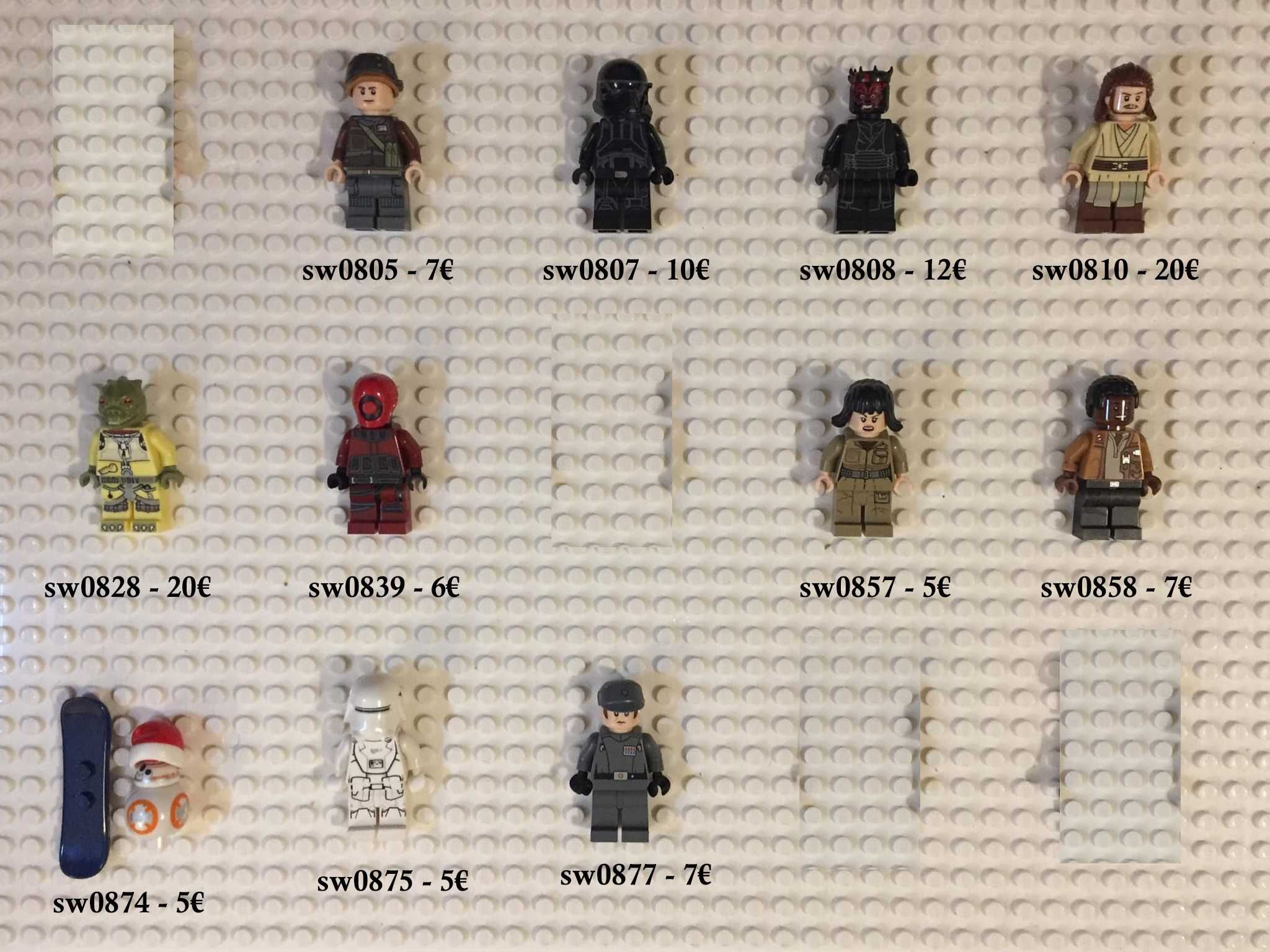 Minifiguras Lego Star Wars