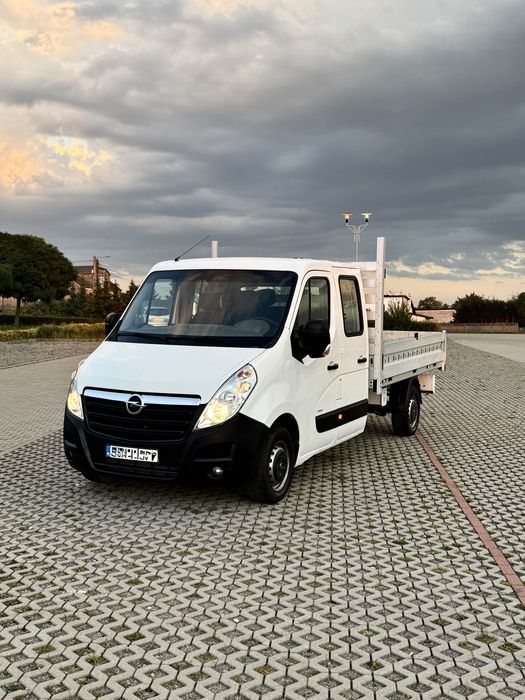 Movano Master Doka Brygadówka Skrzyniowy PNEUMATYKA SalonPL HAK