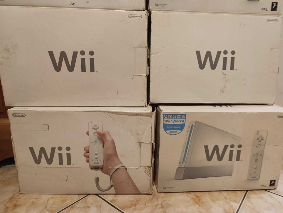 Kolekcja kartonów do Nintendo Wii