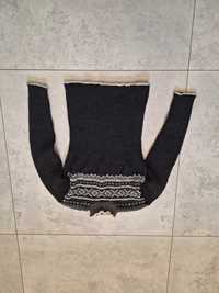 Sweter wełniany ręcznie robiony Handmade