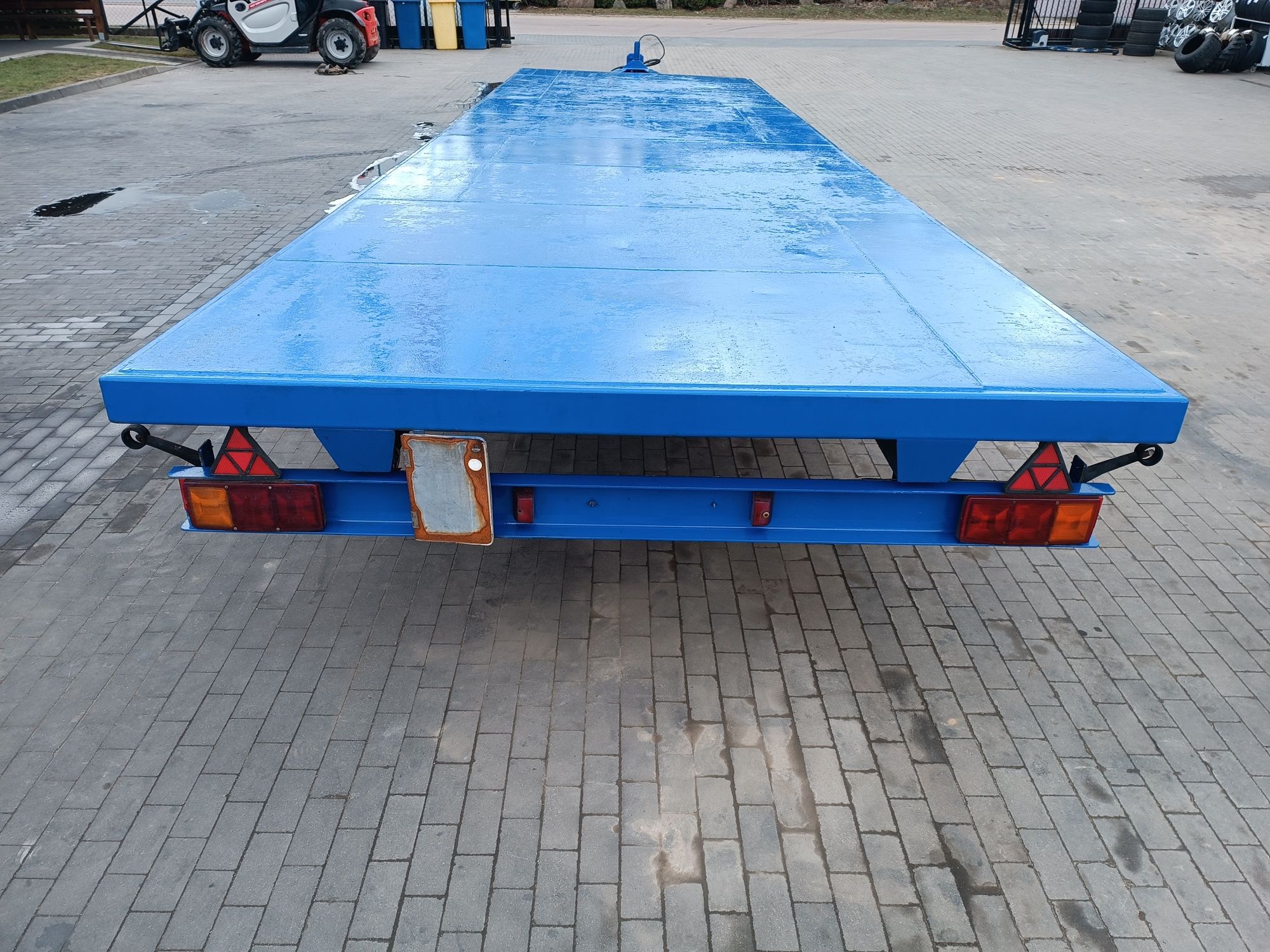 Przyczepa rolnicza GLORIA DD487 paka 248cm X 890cm  DMC 11500kg