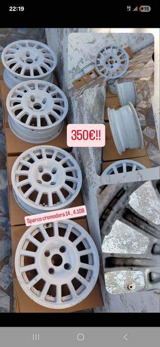 Jantes sparco cromodora 4.108 em 14