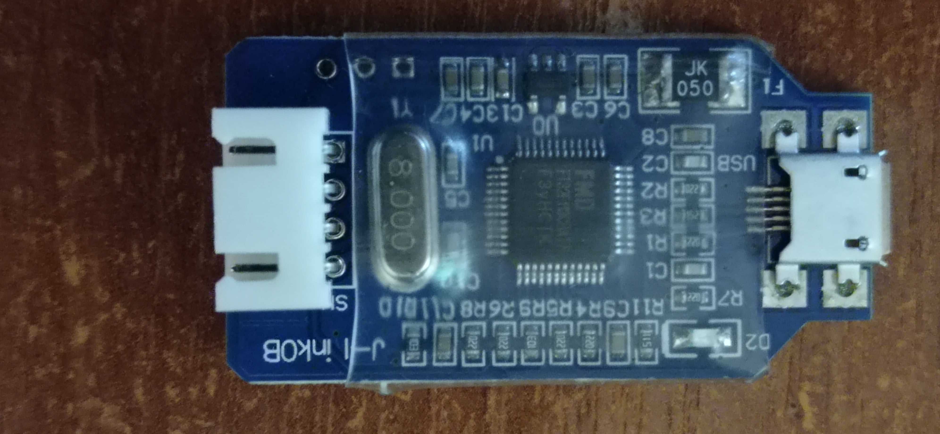 Программатор SWD STM32, загрузка JFOR ST-link поколения V8