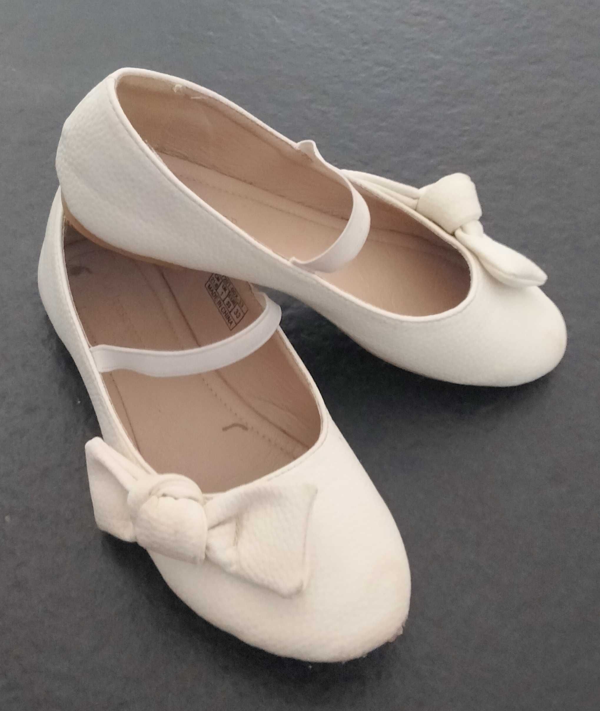 Buty baleriny Reserved 33 białe