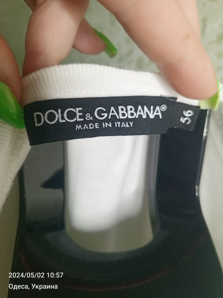 Футболка Dolce Gabbana, 3illionaire, оригинал