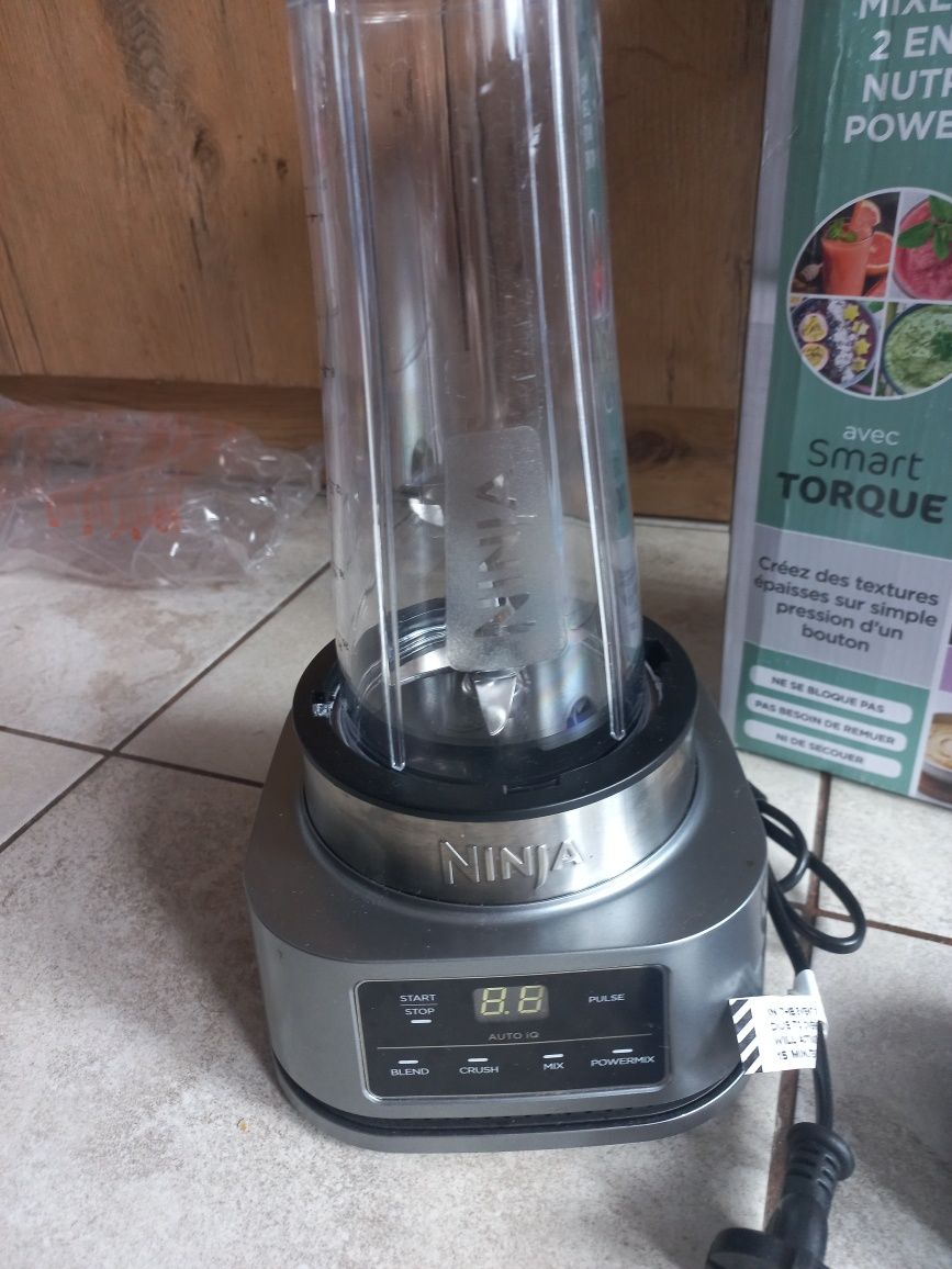 Blender kielichowy Ninja CB100EU 1100 W srebrny/szary