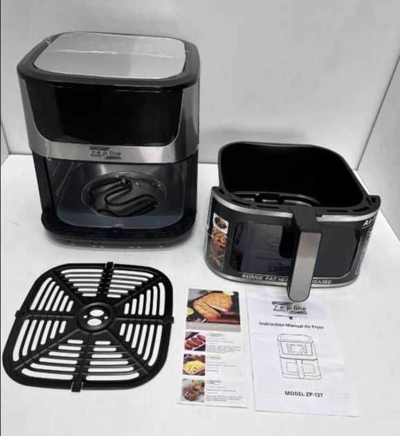 ТОП! Аэрогриль Zepline ZP-127 ДВА ТЭНА! аерогриль мультипіч 12 литров!