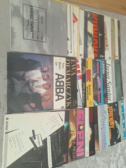 Muzyka. Kolekcja płyt winylowych