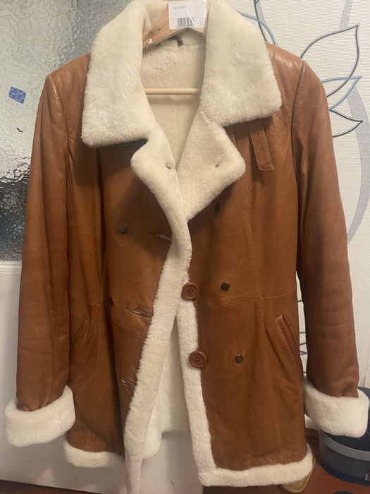 Шкіряна дубленка