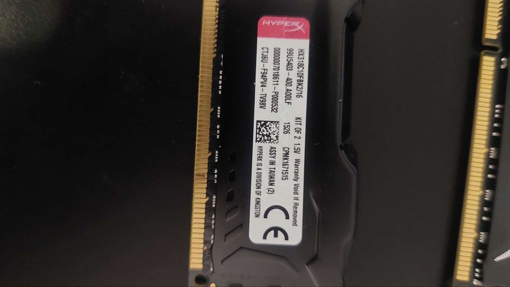 RAM HyperX Fury DDR3 4x8 1866MHz CL10