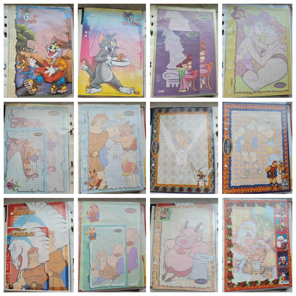 Karteczki Disney i inne kolekcjonerskie lata 90