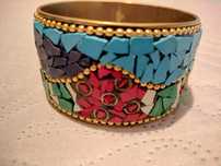 Pulseira estilo étnico da Natura /Estado Novo