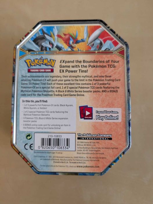 Caixa de arrumação de cartas - Pokémon