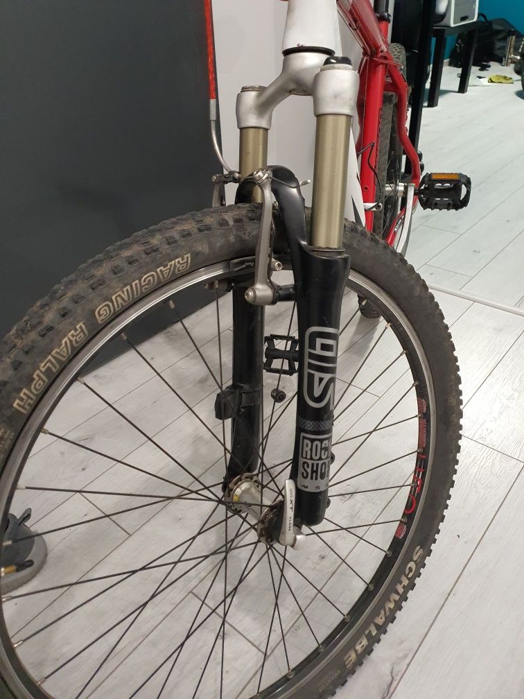 Rower górski mtb poison zyankali dobry osprzęt sram x9 xt lx 19 cali m