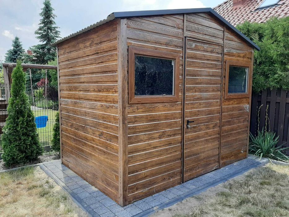 Garaż Blaszany - Schowek Narzędziowy / Magazyn Gospodarczy - Maj-Blach