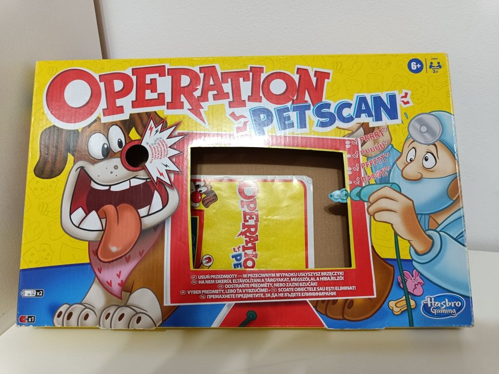 Gra Operacja Pet Scan Hasbro.