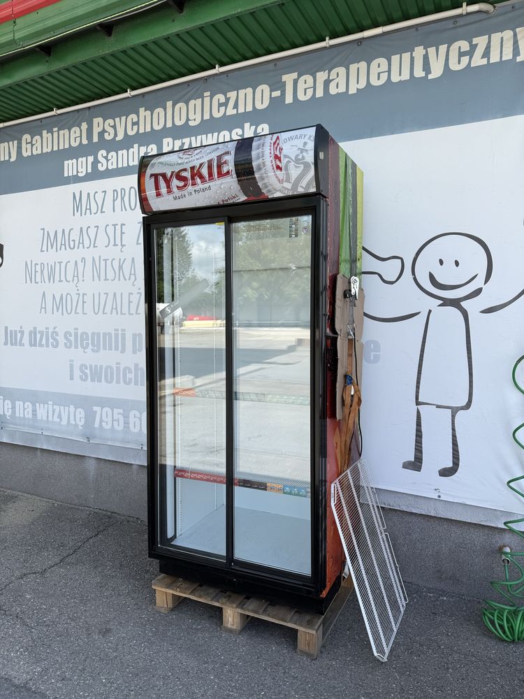 Lodówka witryna chłodnicza duza dwudrzwiowa