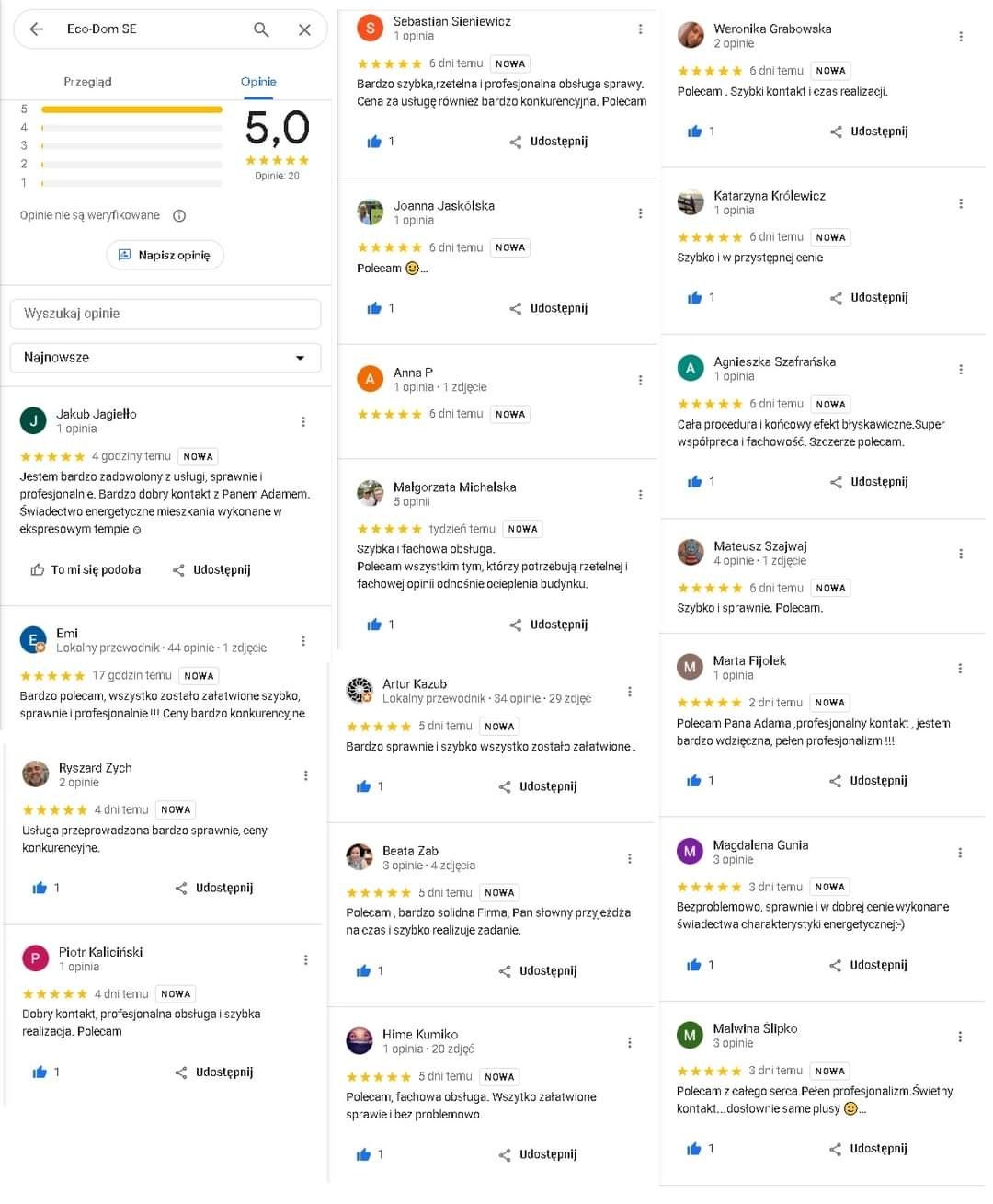 Świadectwo energetyczne  i Audyt Energetyczny Czyste Powietrze