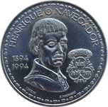 Henrique o Navegador - - - 200$00 - 1994 - - - - - Moeda