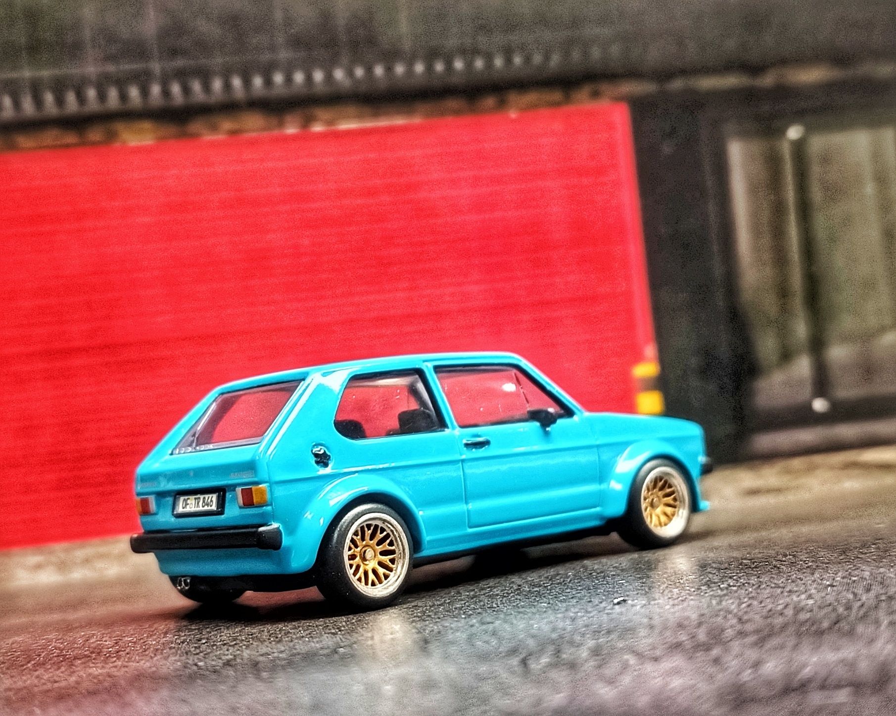 Model Volkswagen Golf MK1 GTi Kamei Majorette