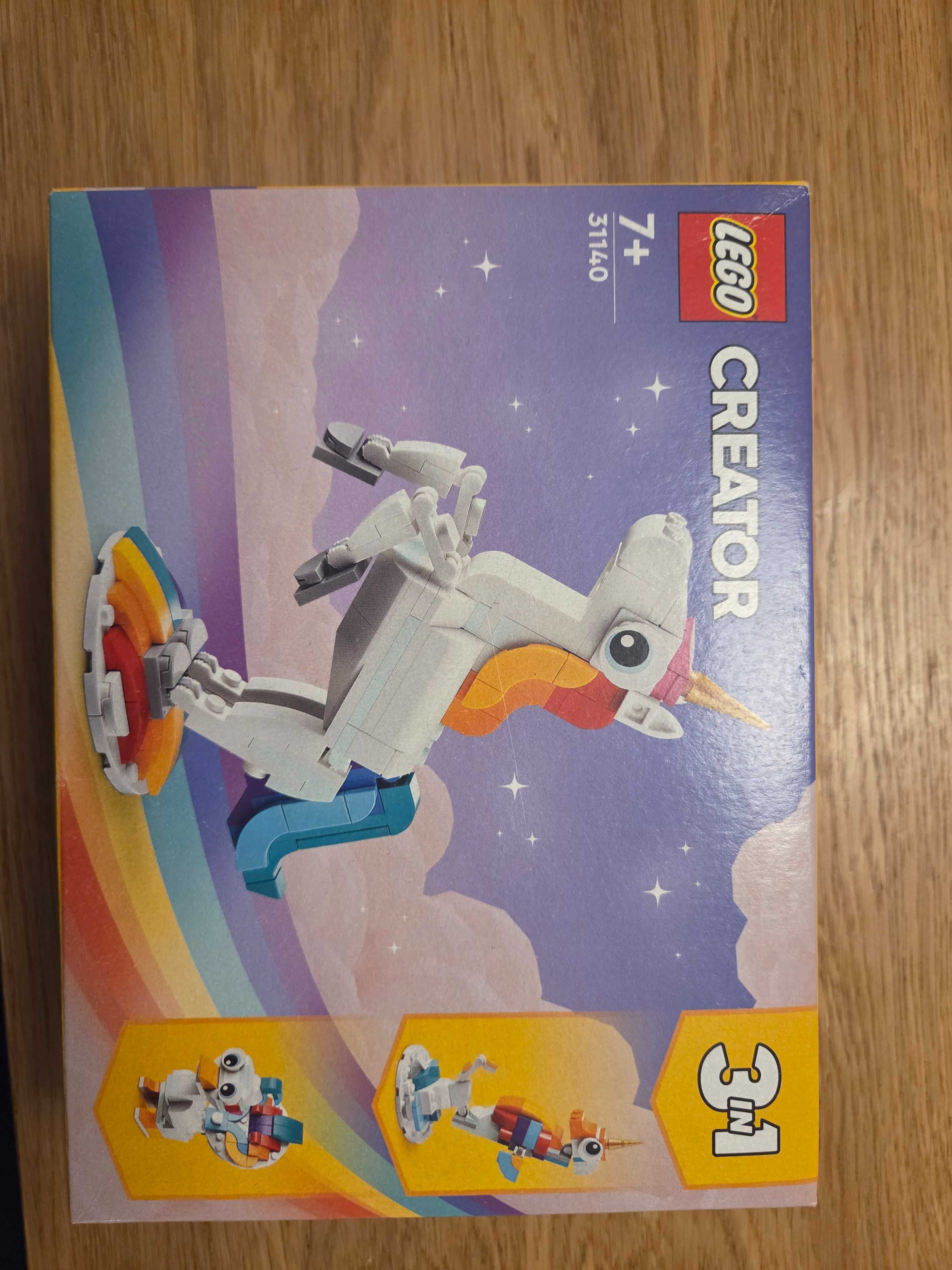 Nowe lego jednorożec 31140