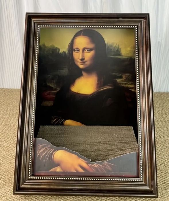 Drapak legowisko dla kota mona lisa 3D