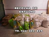 recolha de entulho limpeza de quintais