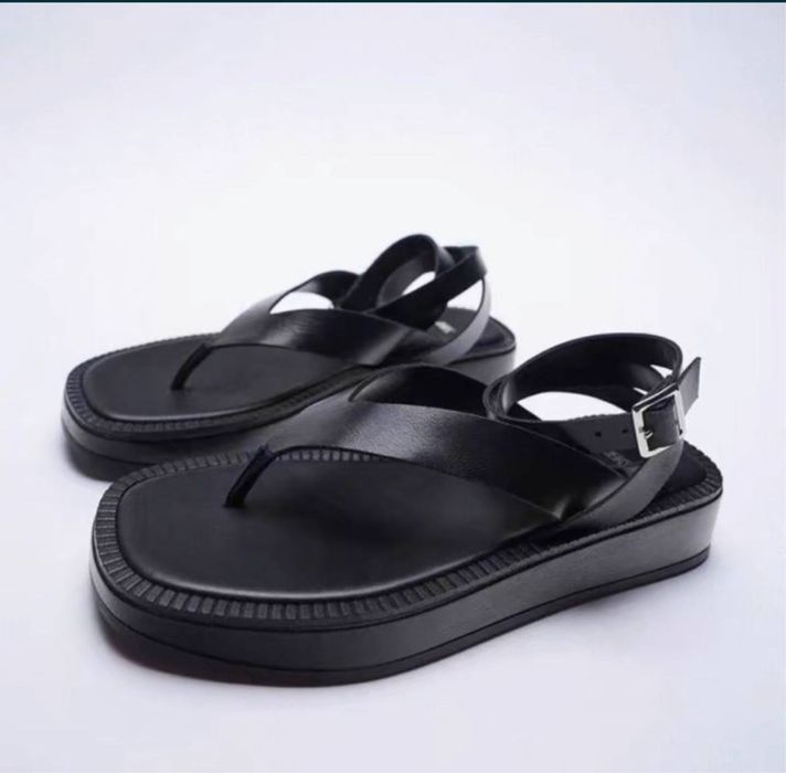 Босоножки zara вʼєтнамки через палец вьетнамки