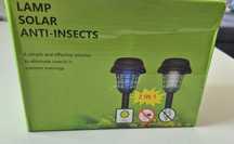 Lampa solarna 2w1 anty insekty