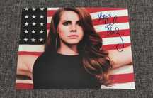 Автограф Ланы Дель Рей. Lana Del Rey.