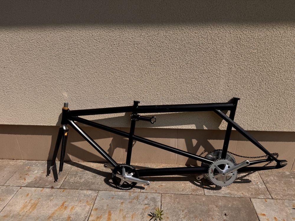 Zestaw 2 ramy tandem tor korby dura ace