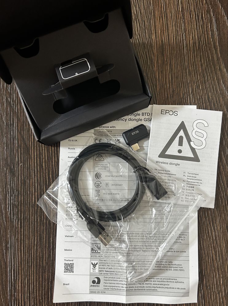 Адаптер мережі Bluetooth USB Epos BTD 800 USB-C